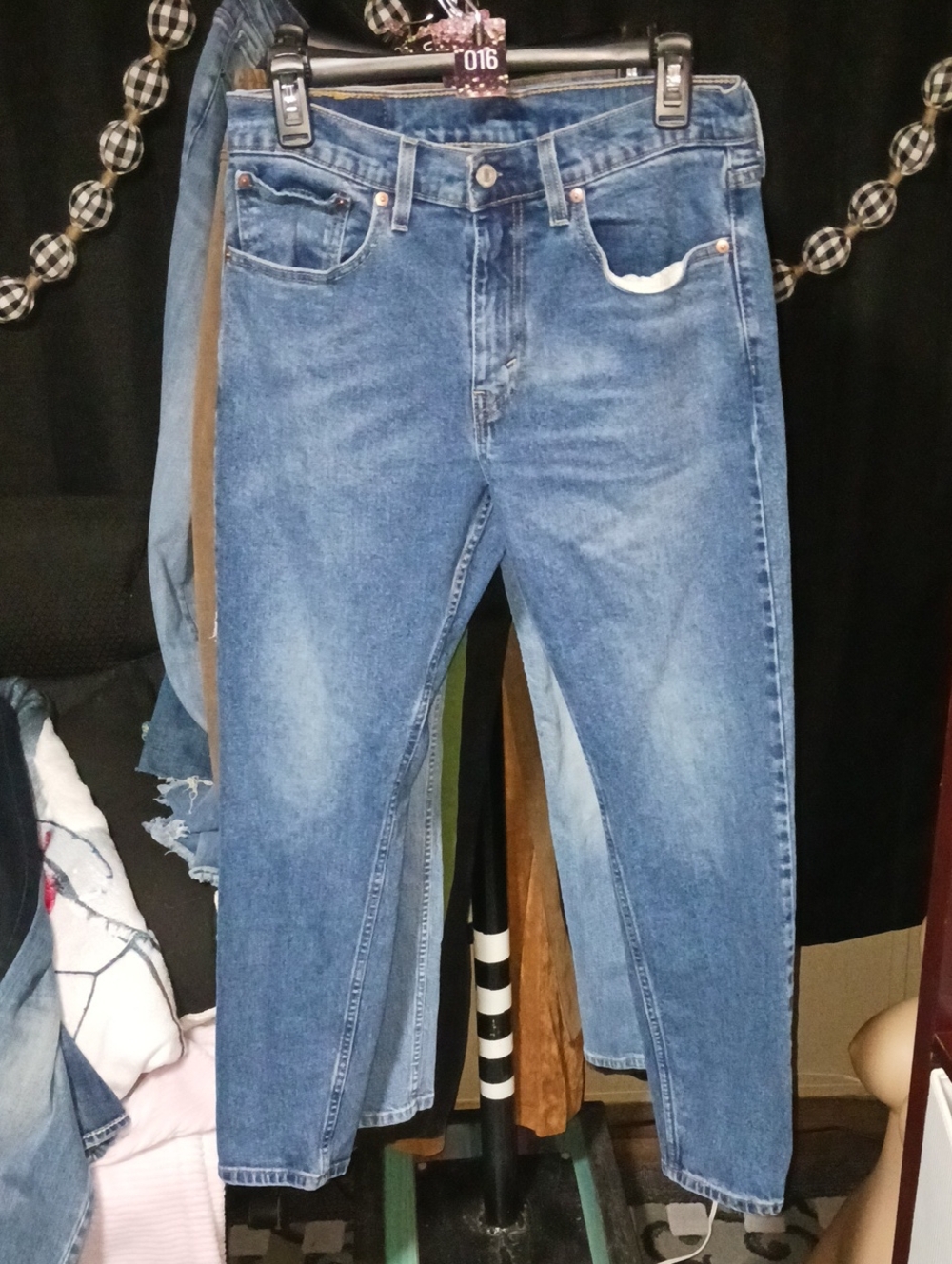 Levi's Blue Slim Straight Women's Jeans